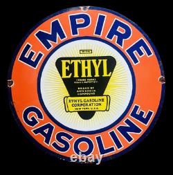 Porcelain Empire Enamel Sign 30x30 Inches Double Sided
