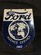 Porcelain Ford Enamel Sign 24x16 Inches Double Sided