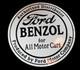 Porcelain Ford Enamel Sign 30x30 Inches Double Sided