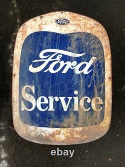 Porcelain Ford Enamel Sign 36x24 Inches Double Sided