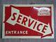 Porcelain Ford Tractor Enamel Sign 32x20 Inches Double Sided