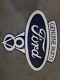 Porcelain Ford V8 Enamel Sign 42 Inches Double Sided