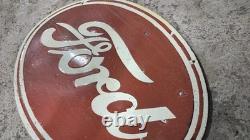 Porcelain Genuine Ford Enamel Sign Size 29 x 21 Inches Double Sided