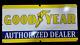 Porcelain Good Year Enamel Sign 42x20 Inches Double Sided