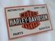 Porcelain Harley Davidson Enamel Sign 18x12 Inches Double Sided With Flange