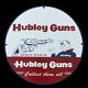 Porcelain Hubley Guns Enamel Sign 30x30 Inches Double Sided