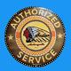 Porcelain Indian Service Enamel Sign Size 30x30 Inches Double Sided