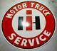 Porcelain International Motor Truck Enamel Sign Size 30 Inches Double Sided