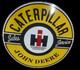Porcelain John Deere Enamel Sign 30x30 Inches Double Sided