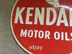 Porcelain Kendal Enamel Sign 30x30 Inches Double Sided