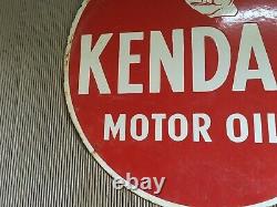 Porcelain Kendal Enamel Sign 30x30 Inches Double Sided