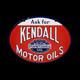 Porcelain Kendall Enamel Sign 36x24 Inches Double Sided