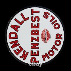 Porcelain Kendall Penzbest Enamel Sign 30x30 Double Sided