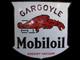 Porcelain Mobiloil Enamel Sign 36x36 Inches Double Sided