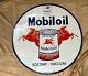 Porcelain Mobiloil Enamel Sign Size 30x30 Inches Double Sided