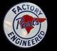Porcelain Pontiac Enamel Sign 30x30 Inches Double Sided
