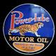 Porcelain Powerlube Enamel Sign 30x0 Inches Double Sided