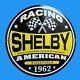 Porcelain Shelby Enamel Sign Size 30x30 Inches Double Sided