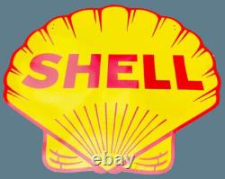 Porcelain Shell Enamel Metal Sign Size 30X30 Inches Double Sided