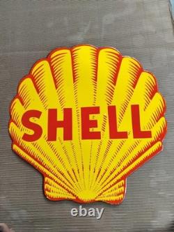 Porcelain Shell Enamel Sign 36x36 Inches Double Sided
