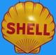 Porcelain Shell Enamel Sign Size 30 Inches Double Sided