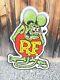 Porcelain Sign Rat Fink Ed Big Daddy Roth 40 Double Sided Sign