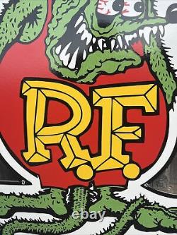 Porcelain Sign RAT FINK Ed Big Daddy Roth 40 Double Sided Sign