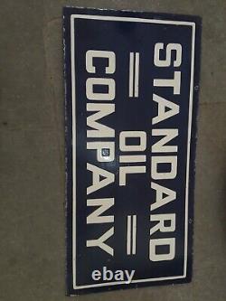 Porcelain Standard Enamel Sign 40 Inches Double Sided