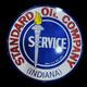 Porcelain Standard Service Enamel Sign 30x0 Inches Double Sided