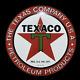 Porcelain Texaco Enamel Sign 30x30 Inches Double Sided