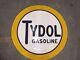 Porcelain Tydol Enamel Sign 30x30 Inches Double Sided