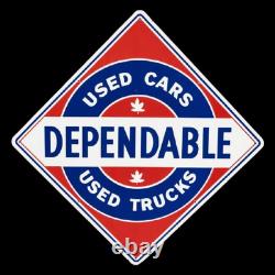 Porcelain Used Cars Enamel Sign 36x36 Inches Double Sided Porcelain Used Cars Enamel Sign 36x36 Inches Double Sided
