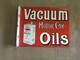 Porcelain Vacuum Motor Oil Enamel Sign 22x18 Inches Double Sided With Flange