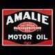 Porcelian Amalie Enamel Sign Size 36x24 Inches Double Sided