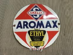 Porcelian Aromax Enamel Sign Size 30x30 Inches Double Sided