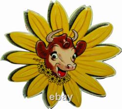 Porcelian Borden Enamel Sign Size 36 Inches Double Sided