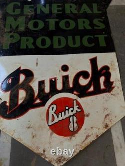Porcelian Buick Enamel Sign Size 36x30 Inches Double Sided