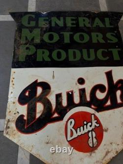 Porcelian Buick Enamel Sign Size 36x30 Inches Double Sided