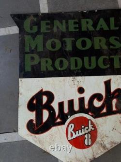 Porcelian Buick Enamel Sign Size 36x30 Inches Double Sided