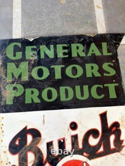 Porcelian Buick Enamel Sign Size 36x30 Inches Double Sided