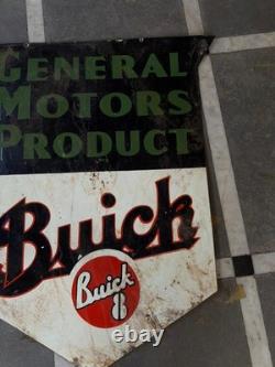 Porcelian Buick Enamel Sign Size 36x30 Inches Double Sided