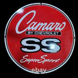 Porcelian Chevrolet Enamel Sign Size 30x30 Inches Double Sided