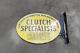 Porcelian Clutch Specialists Enamel Sign Size 20x13.5 Inches Double Sided