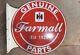 Porcelian Farmall Enamel Sign Size 18x20.5 Inches Double Sided With Flange
