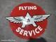 Porcelian Flying A Enamel Sign Size 30 Inches Double Sided