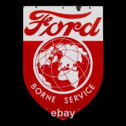Porcelian Ford Enamel Sign Size 24x20 Inches Double Sided