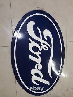 Porcelian Ford Enamel Sign Size 36x24 Inches Double Sided