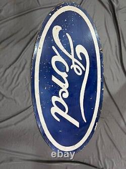 Porcelian Ford Enamel Sign Size 40x20 Inches Double Sided