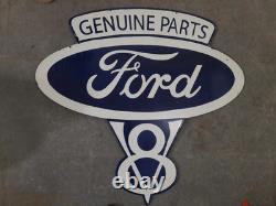 Porcelian Ford Enamel Sign Size 42 Inches Double Sided