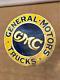 Porcelian Gmc Enamel Sign Size 30x30 Inches Double Sided